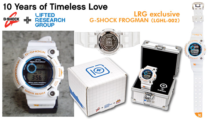  LRG exclusive モデル 第2弾 G-SHOCK FROGMAN （LGHL-002）