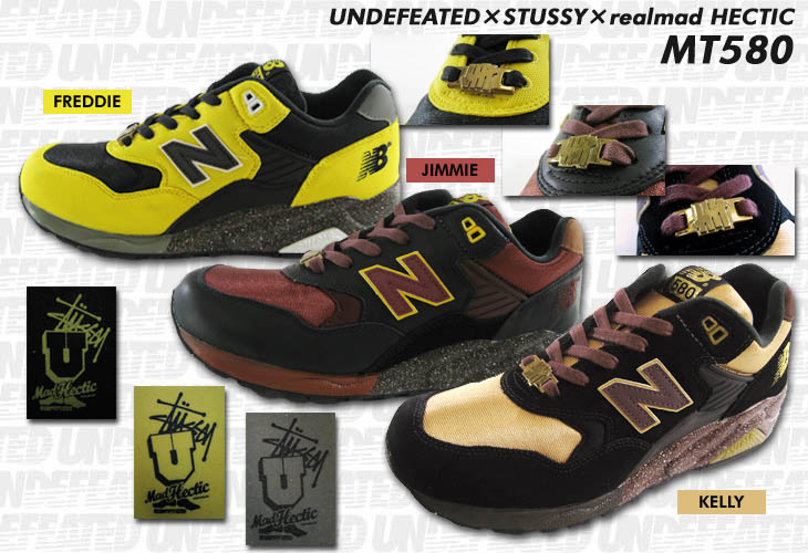 new balance MT580 （UNDEFEATED×STUSSY×realmad HECTIC）