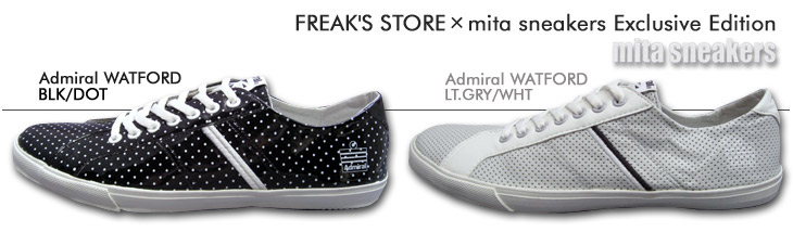 Admiral WATFORC / FREAK'S STORE×mita sneakers