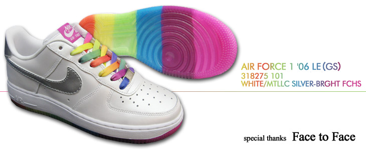 AIR FORCE 1 '06 LE(GS) 101 カラー