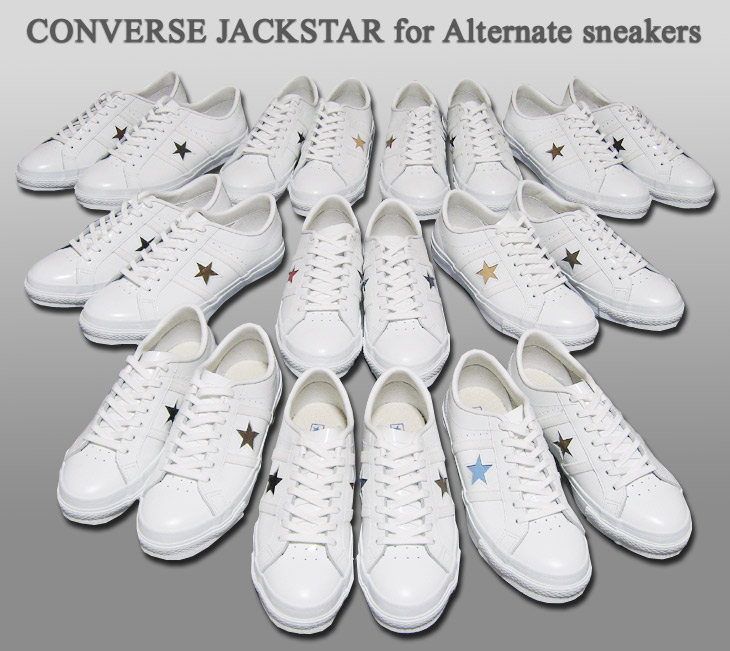 CONVERSE JACKSTAR for Alternate Sneakers