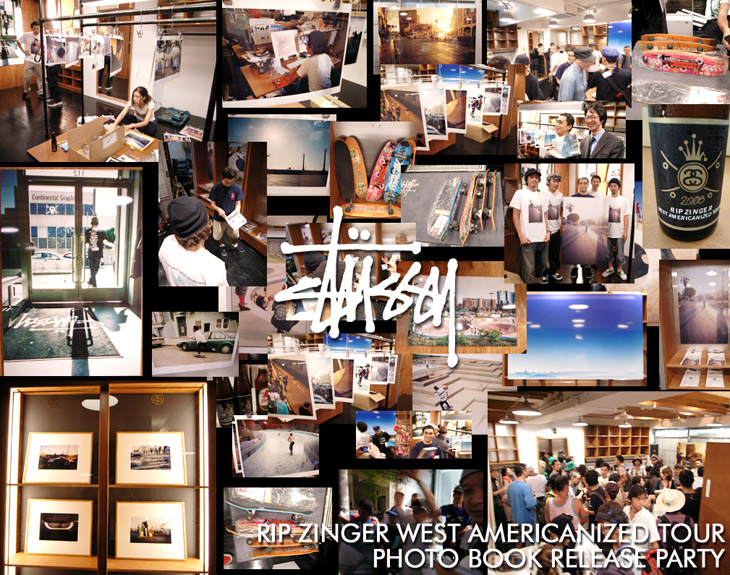 RIP ZINGER WEST AMERICANIZED TOUR PHOTO BOOK RELEASE PARTY
