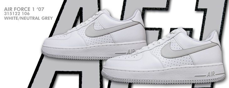 AIR FORCE 1 '07　106 カラー