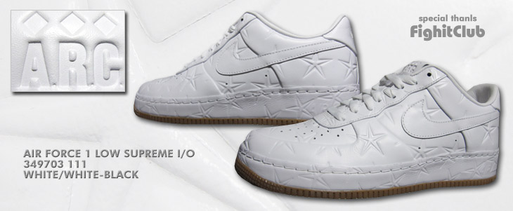 AIR FORCE 1 LOW SUPREME I/O　111 カラー "CRISPY" / A.R.C. EXCLUSIVE