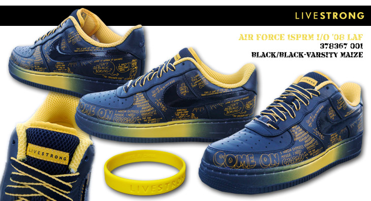 AIR FORCE 1 SPRM I/O '08 LAF (BUSY P) 001 カラー / LIVESTRONG
