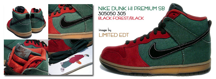 NIKE DUNK HI PREMIUM SB　305 カラー / Skater Boys 90s Pack