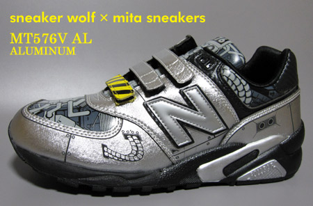 MT576V METAL FOOTERS / sneaker wolf×mita sneakers