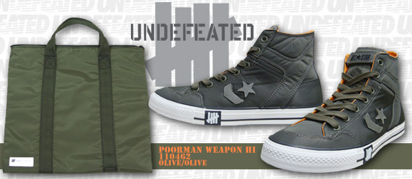 CONVERSE POORMAN WEAPON HI / UNDEFEATED Exclusive