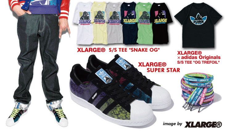 adidas SUPER STAR / X-LARGE×adidas Originals