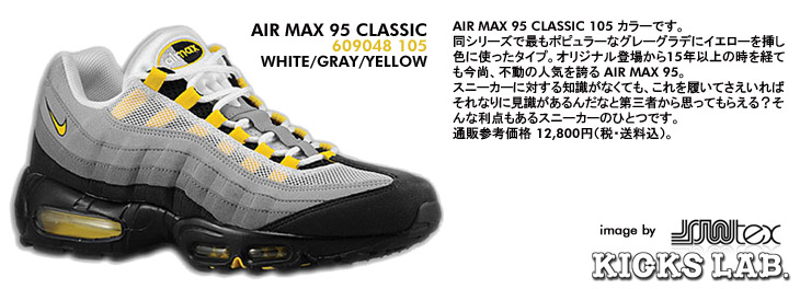 AIR MAX 95 CLASSIC　105 カラー