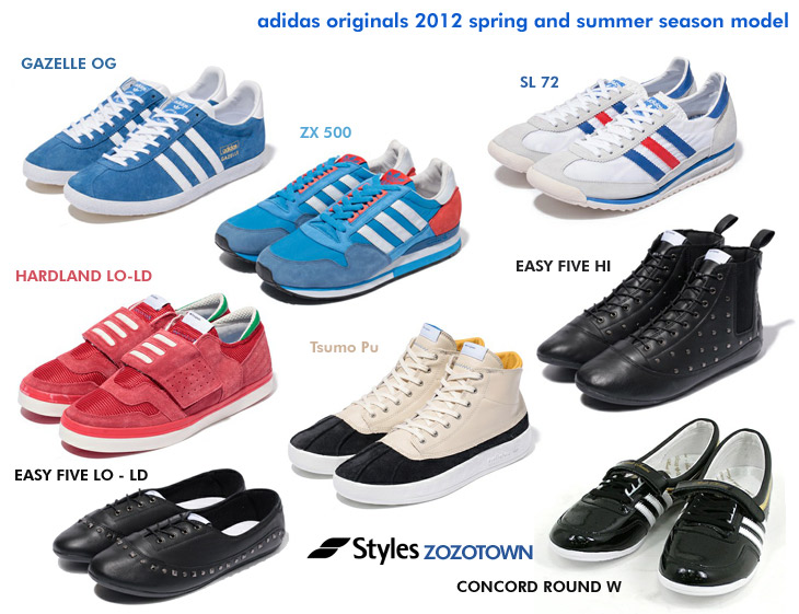 adidas originals 2012 spring and summer season model