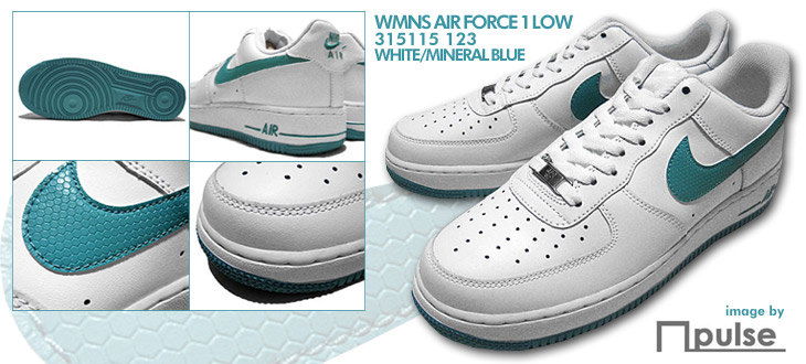 WMNS AIR FORCE 1 LOW　123 カラー