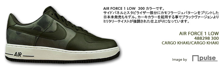 AIR FORCE 1 LOW　300 カラー