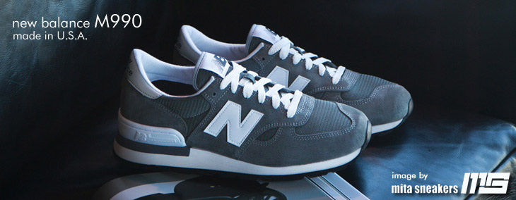 new balance M990 / made in U.S.A.