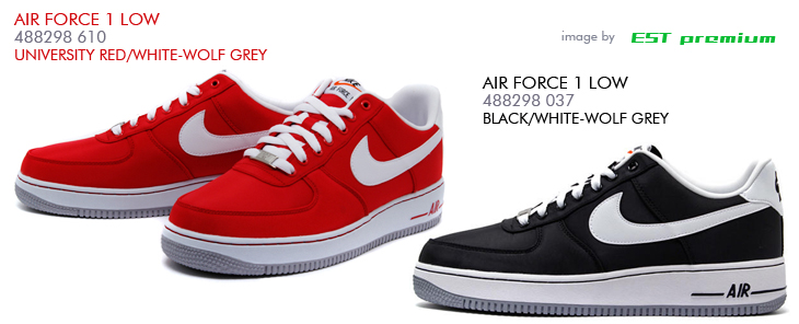 AIR FORCE 1 LOW　610 カラー & 037 カラー