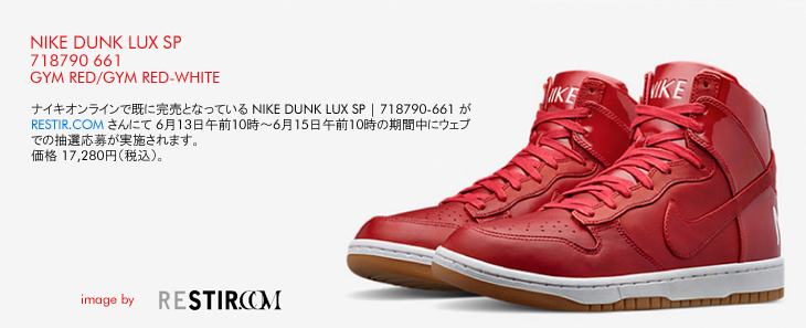 NIKE DUNK LUX SP | 718790-661
