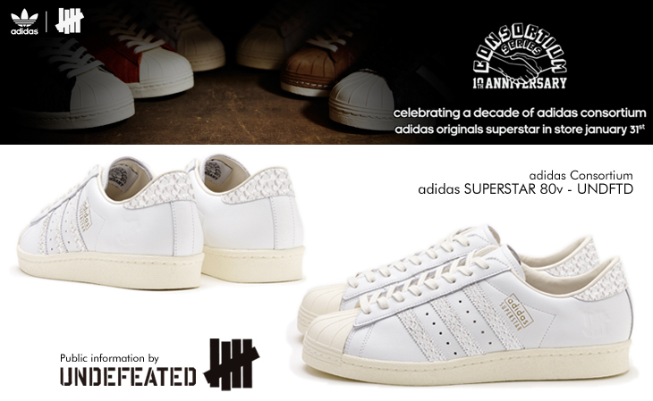 adidas SUPERSTAR 80v - UNDFTD | adidas Consortium