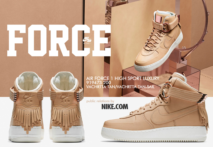 AIR FORCE 1 HIGH SPORT LUXURY | 919473-200​ | 5 DECADES OF BASKETBALL