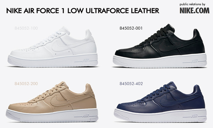 NIKE AIR FORCE 1 LOW ULTRAFORCE LEATHER