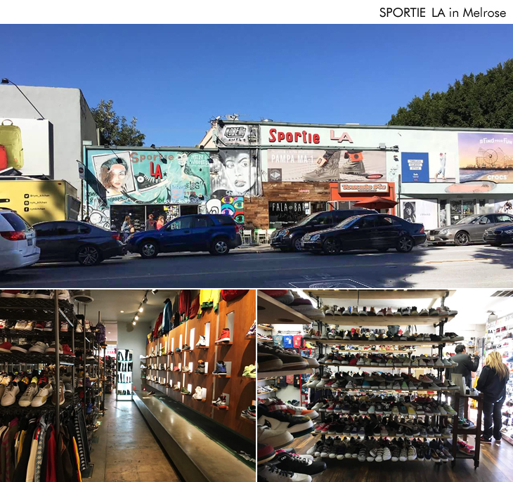Los Angeles sneaker shop