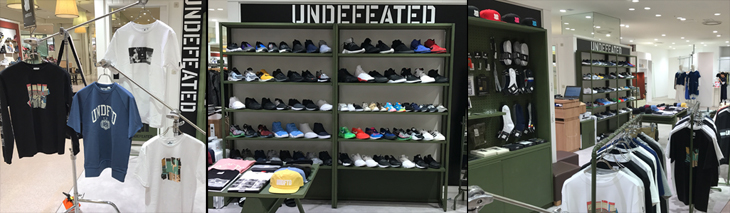 Undefeated Popup Store at Osaka Lucua 1100